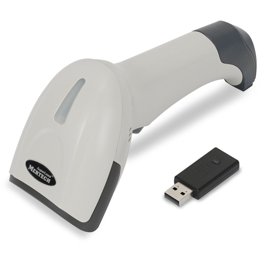 Беспроводной сканер штрих кода MERTECH CL-2310 BLE Dongle P2D USB White