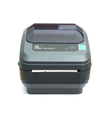 Принтер этикеток Zebra GK420d (203 dpi, термопечать, USB, Ethernet, ширина печати 102 мм, 127 мм/с)