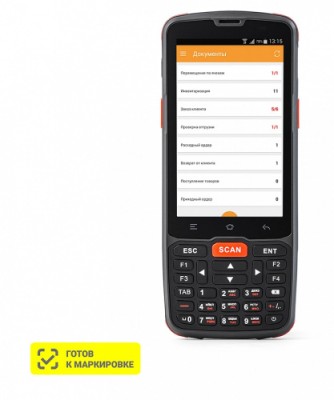 ТСД АТОЛ Smart.Slim базовый (4", Android 7.0, MTK MT6580, 1Gb/8Gb, 2D E3, Wi-Fi)