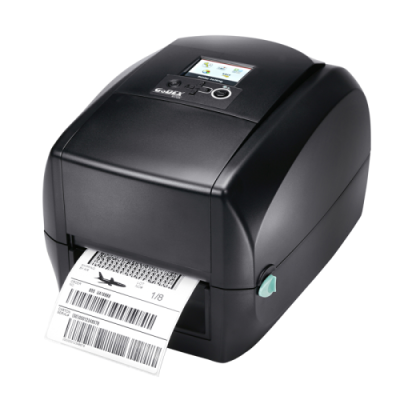 Принтер этикеток Godex RT700 (203 dpi, термо/термотрансферный, цветной дисплей, USB, RS-232, Etherne