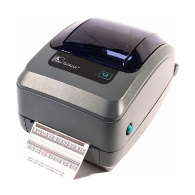 Принтер этикеток Zebra GX420t (203 dpi, термотрансферная печать, USB, RS-232, ширина печати 104 мм)