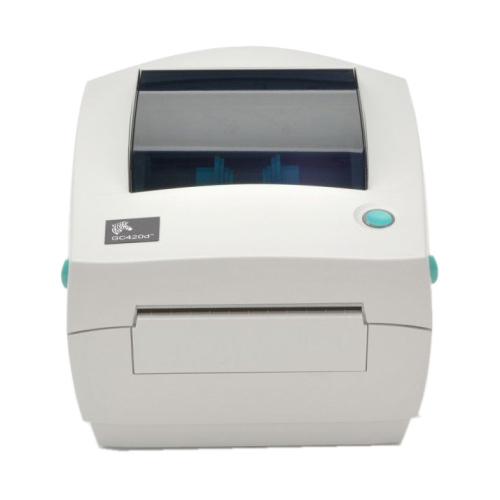 Принтер этикеток Zebra GC420d (203 dpi, термопечать, USB, Ethernet, ширина печати 104 мм, 102 мм/с)