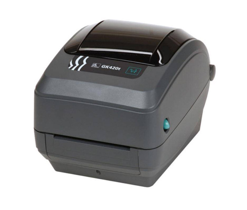 Принтер этикеток Zebra GK420t (203 dpi, термотрансферная печать, USB, Ethernet, ширина 102 мм)